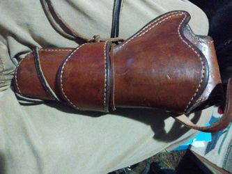 45 8-in Barrel Holster Cowboy Style