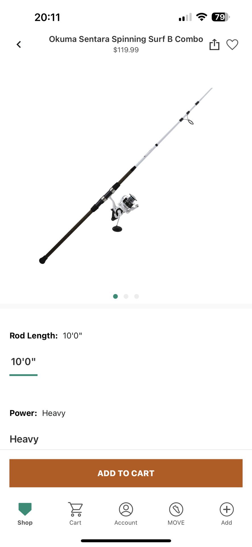 Okuma Fishing Rod 