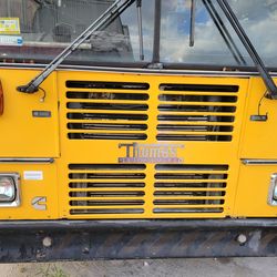 Thomas built Cummins engine with transmission