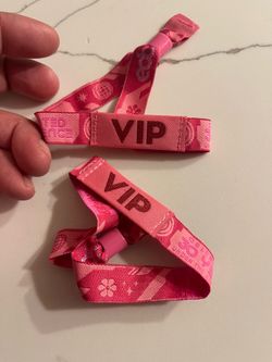 EDC vip wristbands