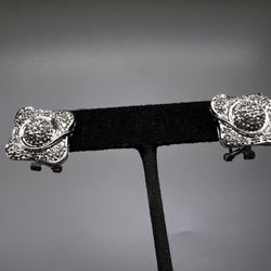 Diamond Cluster Earrings 
