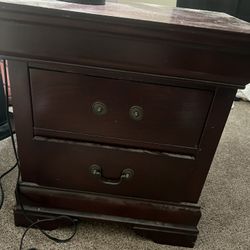 End Table 2 Drawer Set Of 2 