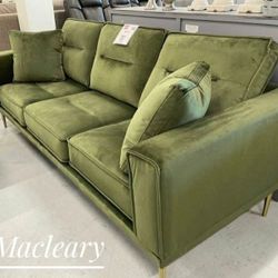 Ashley Furniture Moss Color 2-Piece Sofa and Loveseat Set ⭐$39 Down Payment with Financing  No Needed Credit Check1106