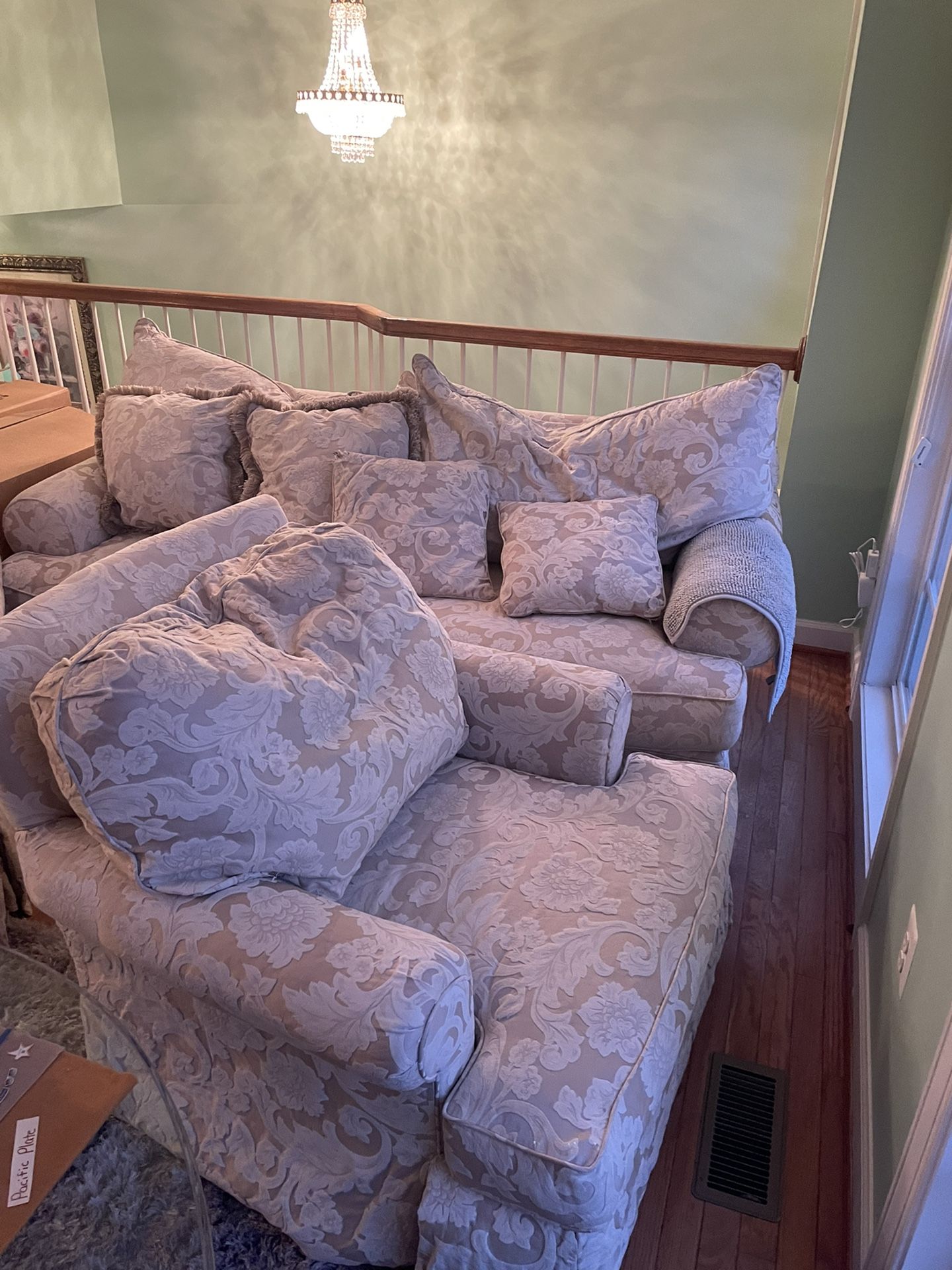 Free Sofa And 2 Chairs