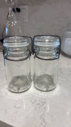 vintage canning jars