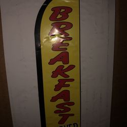 Breakfast Served All Day flags