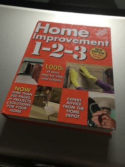 Home Depot home improvement book