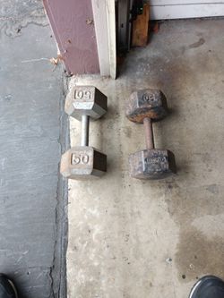 50 Lbs Dumbbells