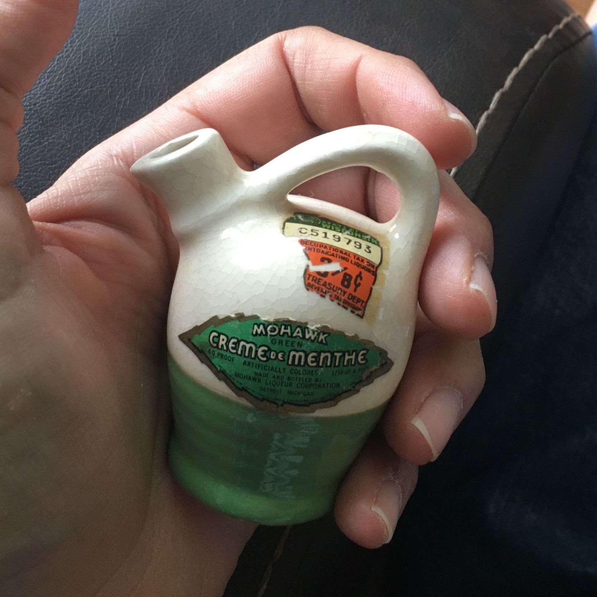 Vintage miniature jug knickknack