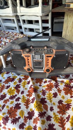 Rigid work radio