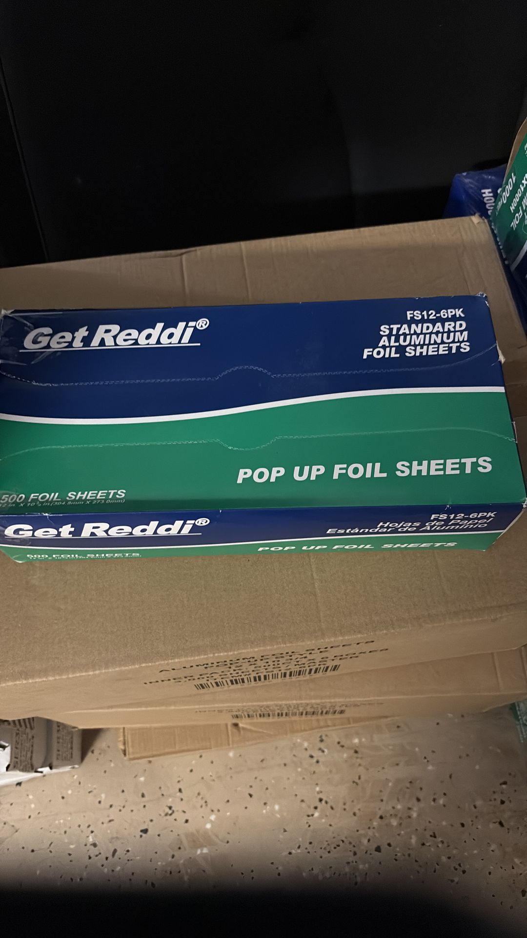 Get Reddi - pop up aluminum foil, sheets, commercial food service size