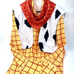 Men’s Adult 2X Woody Toy Story Halloween Costume Size 2X