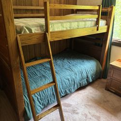 Rare 1980s Young-Hinkle E.T. Bedroom Set–Vintage Retro Movie Theme–Bunk Bed/Desk/Dresser/Nightstand