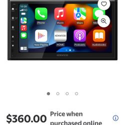 Kenwood Touch Screen Radio 