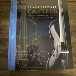 James Stewart Calculus Eighth Edition Early Transcendentals Textbook