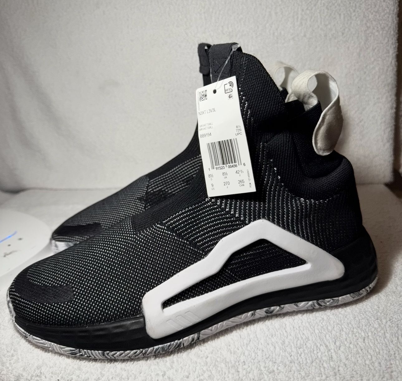 Adidas N3XT L3V3L Basketball Future Shoe BB9194 Next Level - Size 9