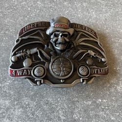 Brand New Motorcycle belt buckle 4 Way of Life