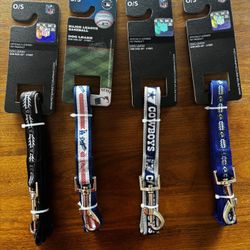 Genuine Merchandise NFL And MLB Pet Collars and Leashes