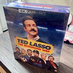 New Ted Lasso: The Richmond Way 4K UHD Ultra HD Blu-ray DVD Full Series Box Set