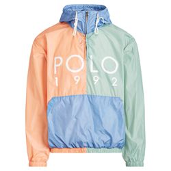 Polo Ralph Lauren Bear CP-93 Color Block Patchwork Retro 1992 Stadium Pullover Windbreaker Jacket - limited edition collection - NEW WITH TAGS