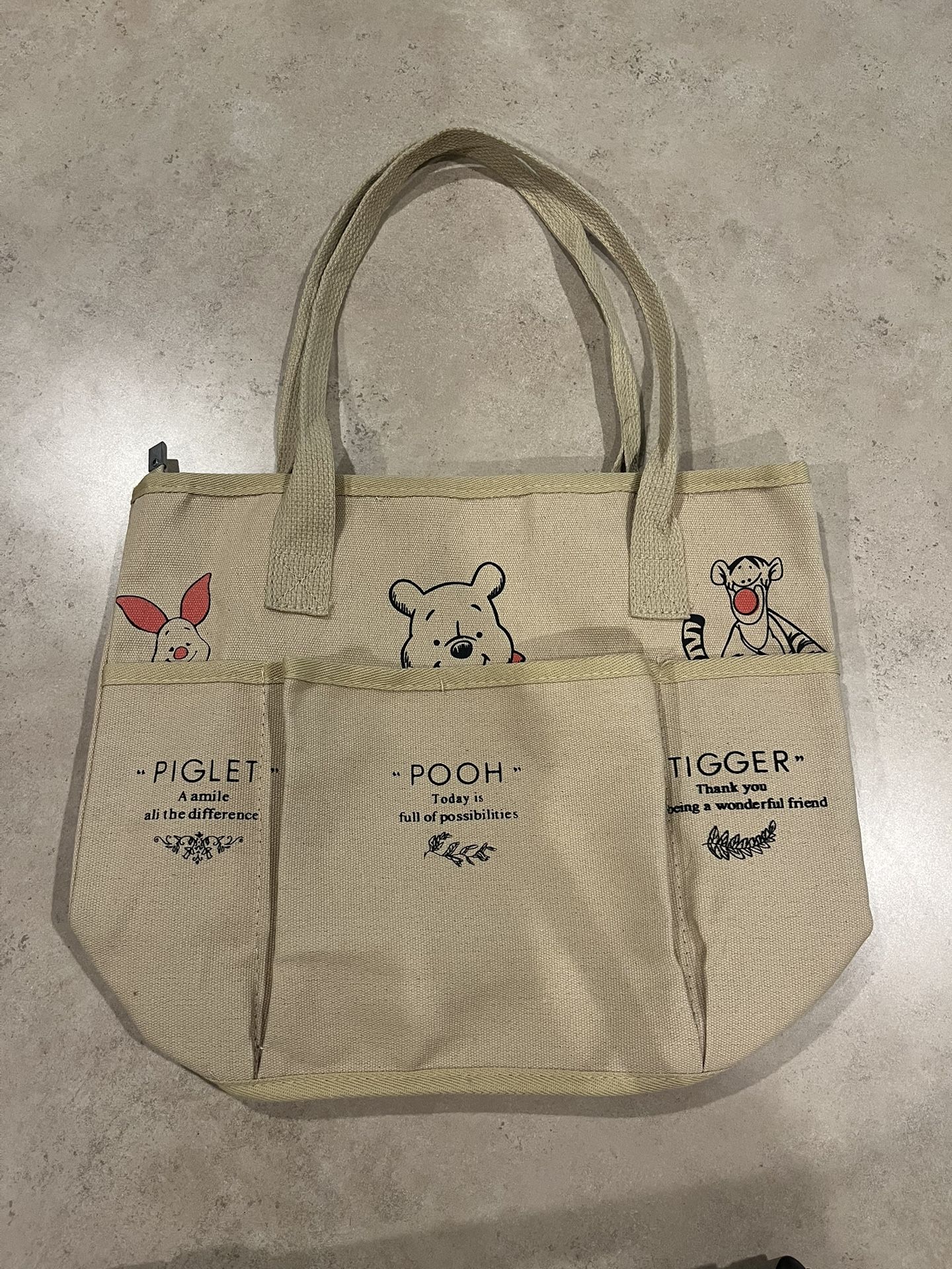 Disney Winne The Pooh Tote Bag