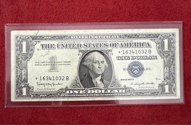 Vintage 1957 $1 Silver Certificate 💵