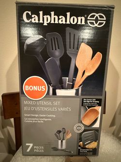 Brand new - Calphalon 7-Piece Mixed Kitchen Utensil set