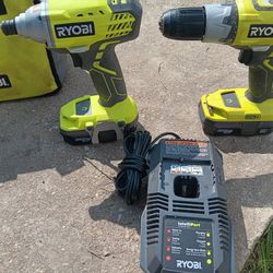 Ryobi drills  drill combo 