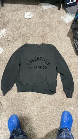 black essentials hoodie