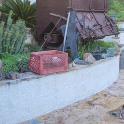 Antique Rustic Mine Cart