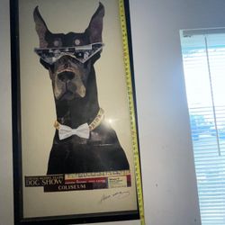 Doberman Pincher Abstract 