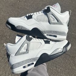 Jordan 4 Retro White Cement