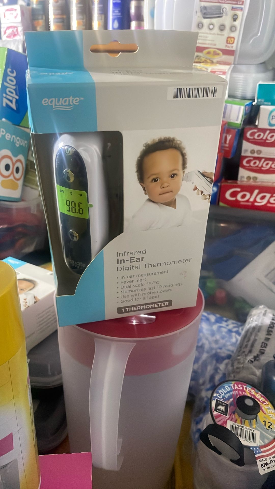 Termómetro para tomar la fiebre