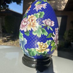 Extra Large Cloisonné Egg