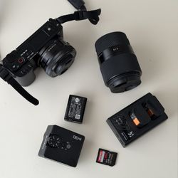 Sony ZV-E10 Bundle + Sigma 30mm f/1.4 + Extras (Ready to Shoot)