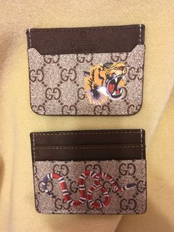 Gucci credit card holders