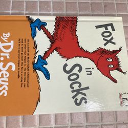 Fox In Sox, Children's Book, Baby Book, Dr. Seus