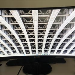 Samsung Curved HD LED Monitor