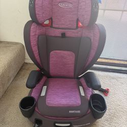 GRACO, TurboBooster Grow High Back Booster Seat Featuring RightGuide Seat Belt Trainer