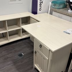 L shape office desk 