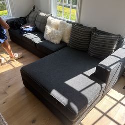 dark navy couch