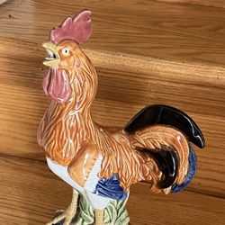 Sadak Hand-Painted Rooster 