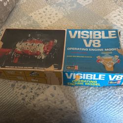 1960s Visible V8 Engine Model 