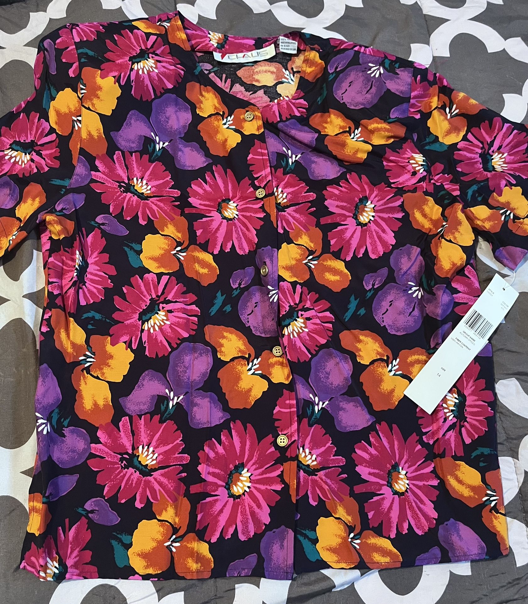 Vintage Two Piece Skirt Set