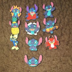 Stitch Croc Charms 