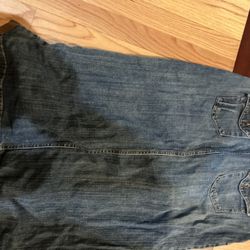 Blue Jean Skirt 