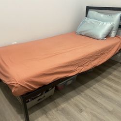Bed Frame And Mattress 