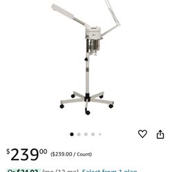 Professional Facial Steamer + Magnifying Lamp