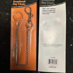 Snap Hook Key Chain - 2 Pieces