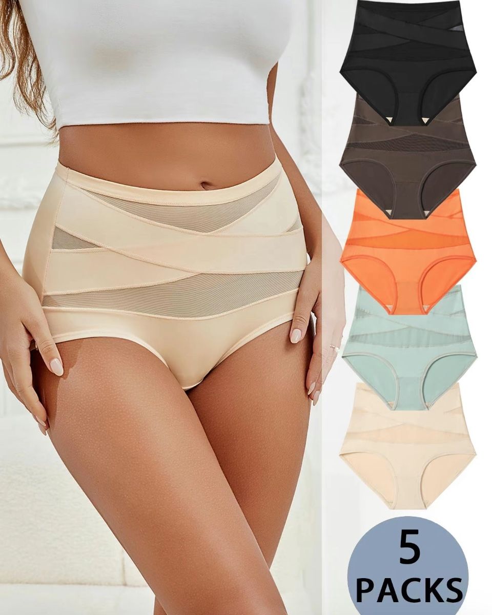 5 High Waist Pantys